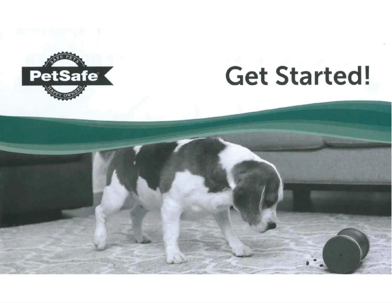 Page 1 de la notice Manuel utilisateur PetSafe Kibble Chase PTY00-16858