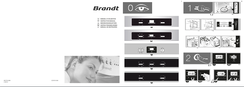 Page n°1 - Manuel utilisateur Brandt FC1141W