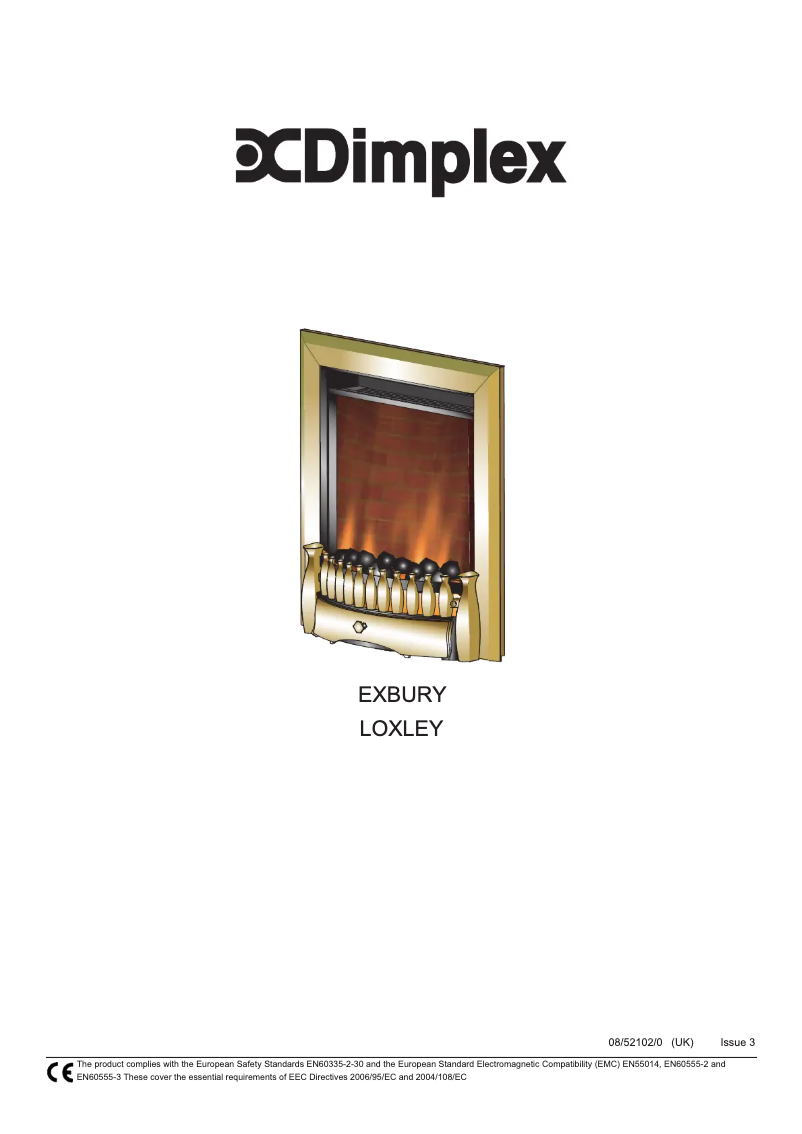 Page 1 de la notice Manuel utilisateur Dimplex EBY15AB