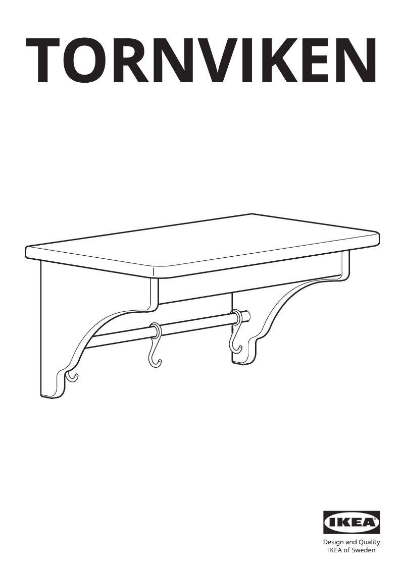 Imagen de la primera página del manual del dispositivo TORNVIKEN 803.592.12