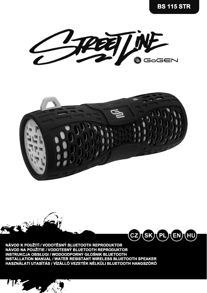 Page 1 de la notice Manuel utilisateur GoGen BS 115STRB