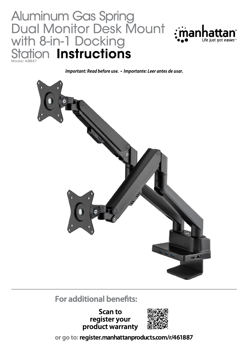 Página 1 del manual Manual de usuario Manhattan 461887