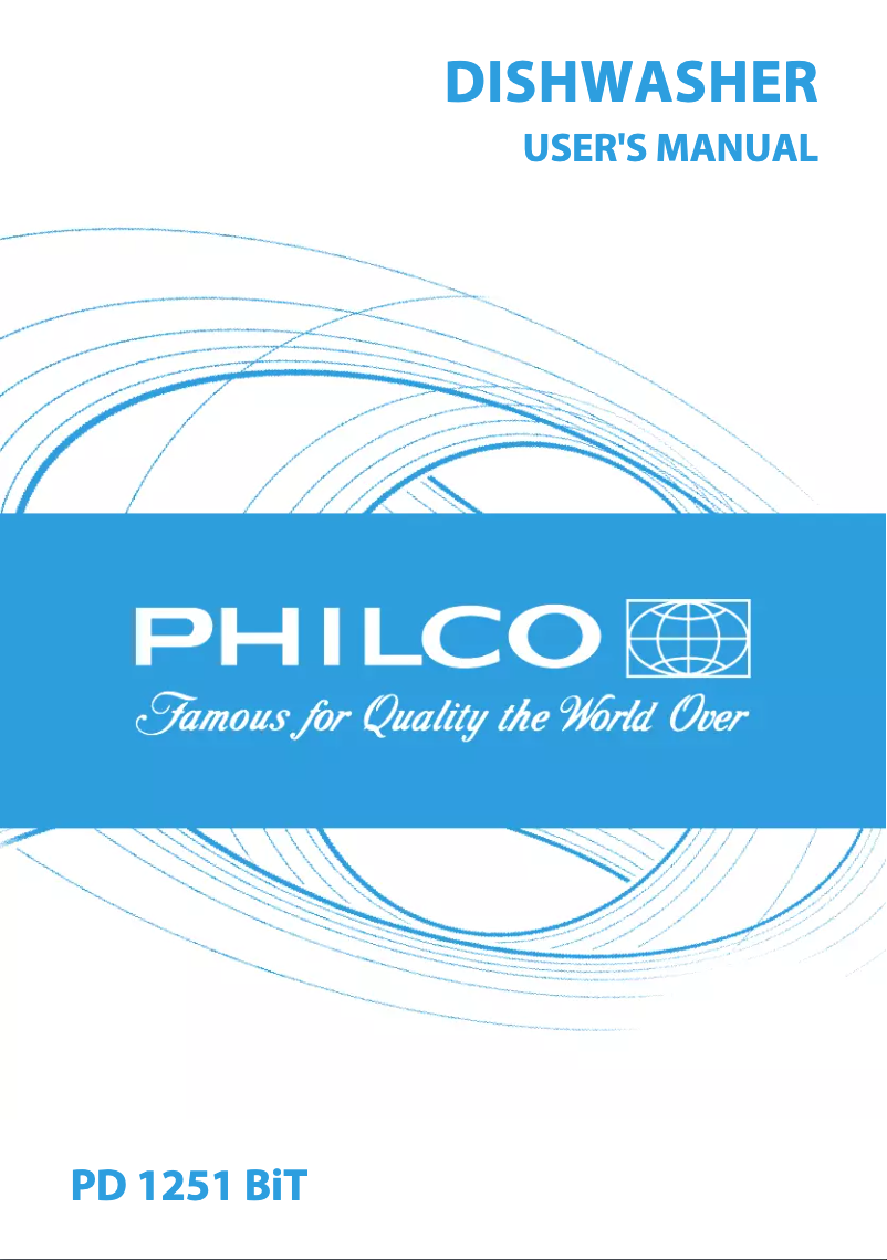 Page 1 de la notice Manuel utilisateur Philco PD 1251 BIT
