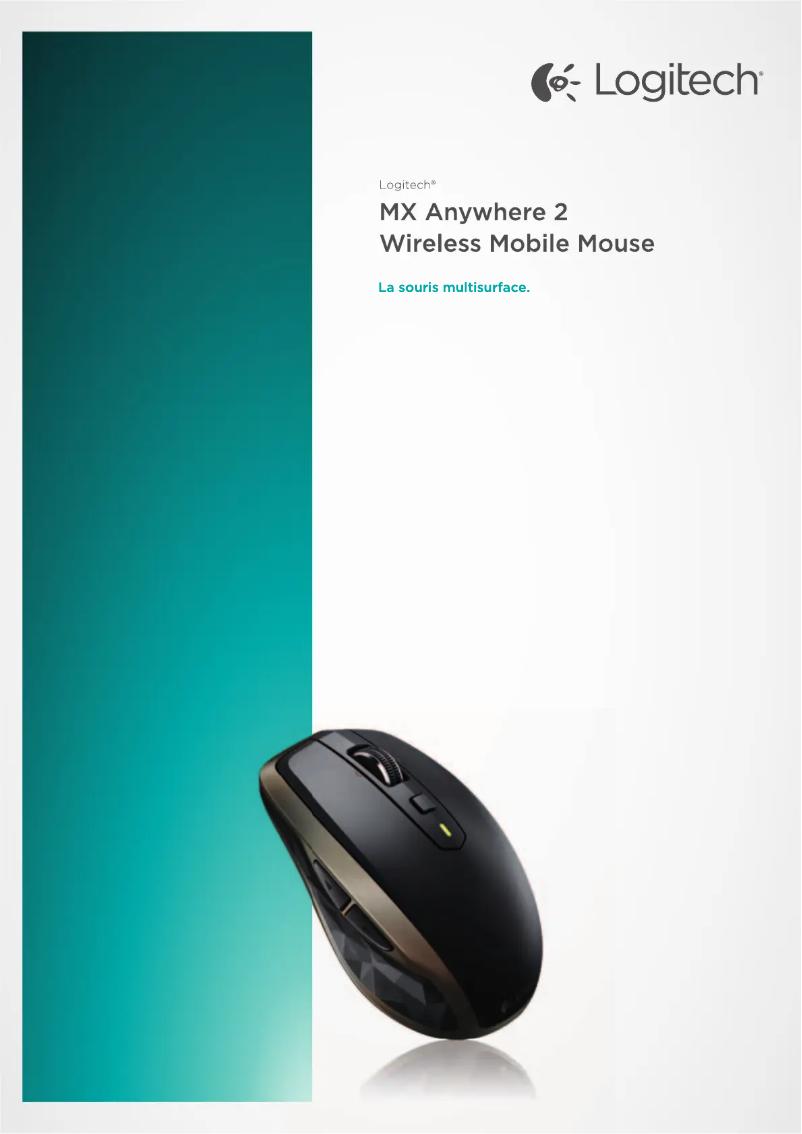 Page n°1 - Manuel utilisateur Logitech MX Anywhere 2