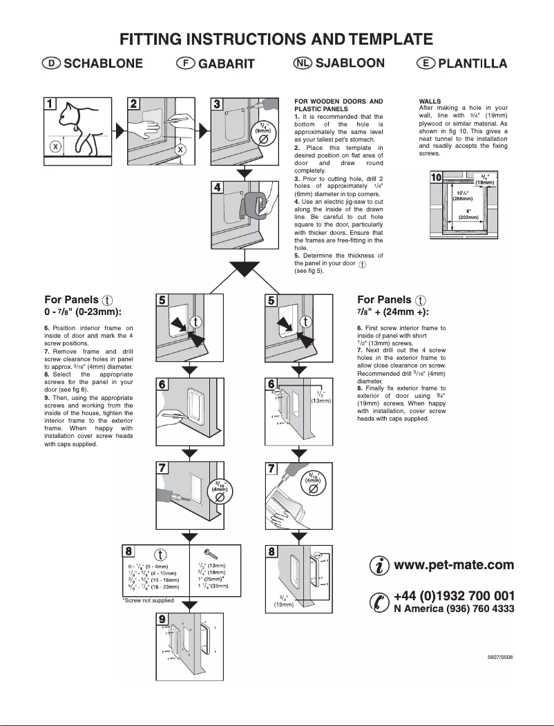 Page 1 de la notice Manuel utilisateur Cat Mate 363W Electromagnetic