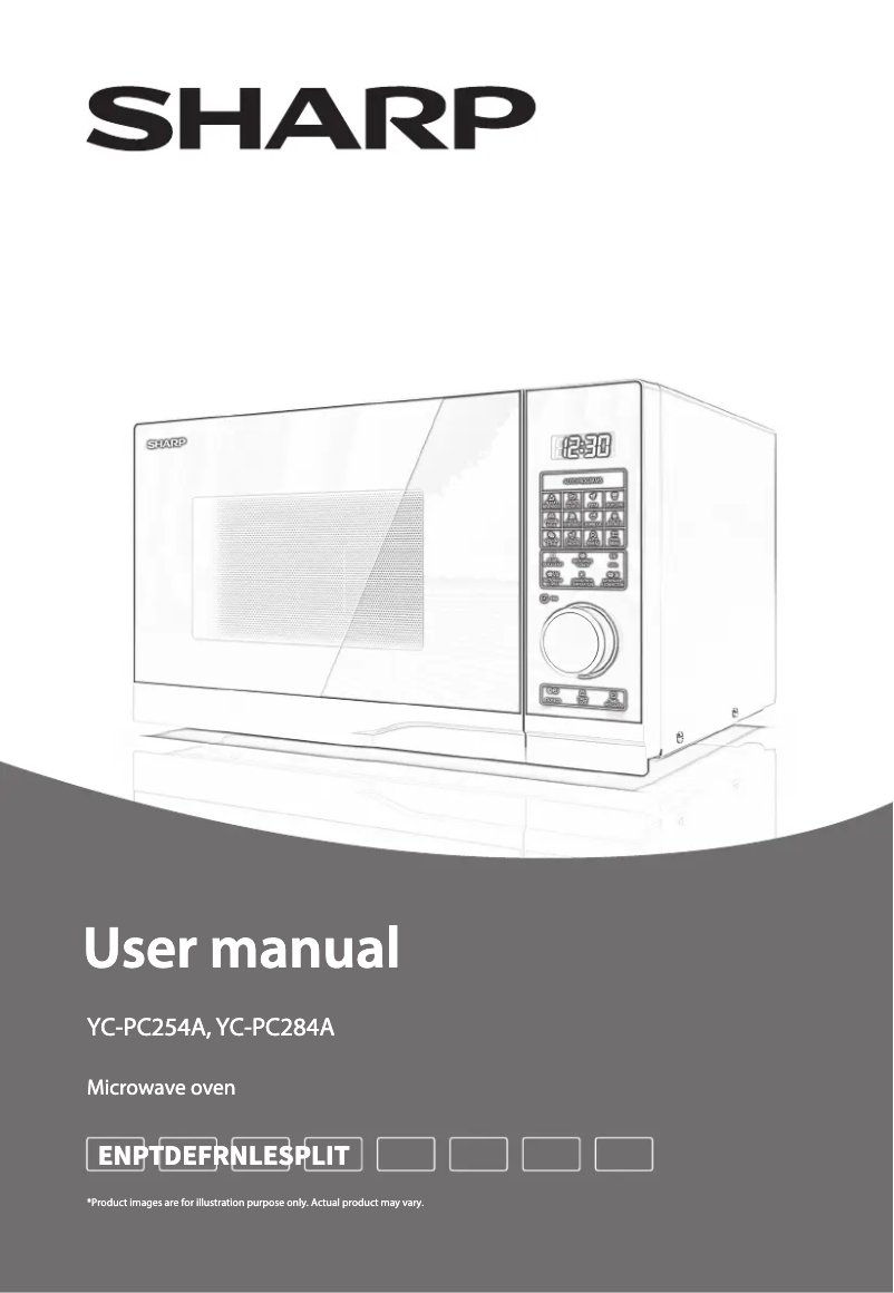 Page n°1 - Manuel utilisateur Sharp YC-PC254AE