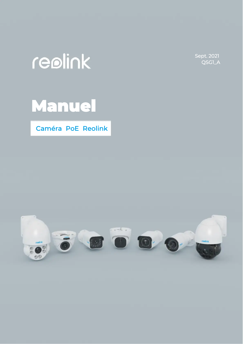 Page n°1 - Manuel utilisateur Reolink NVS8-5KD4-A