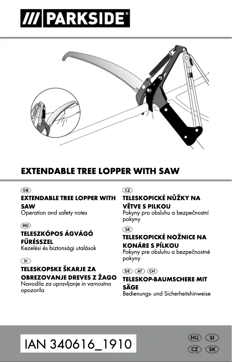 Image de la première page du manuel de l'appareil PSBZS A1