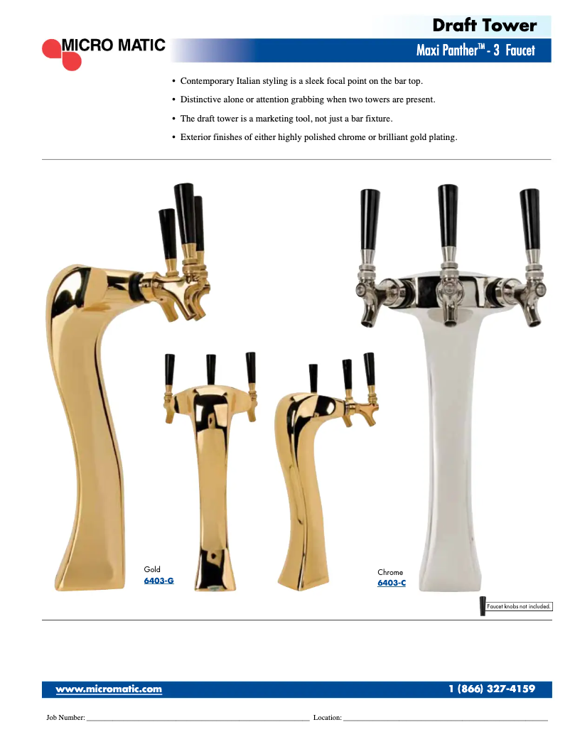 Page 1 de la notice Manuel utilisateur Micro Matic 6403