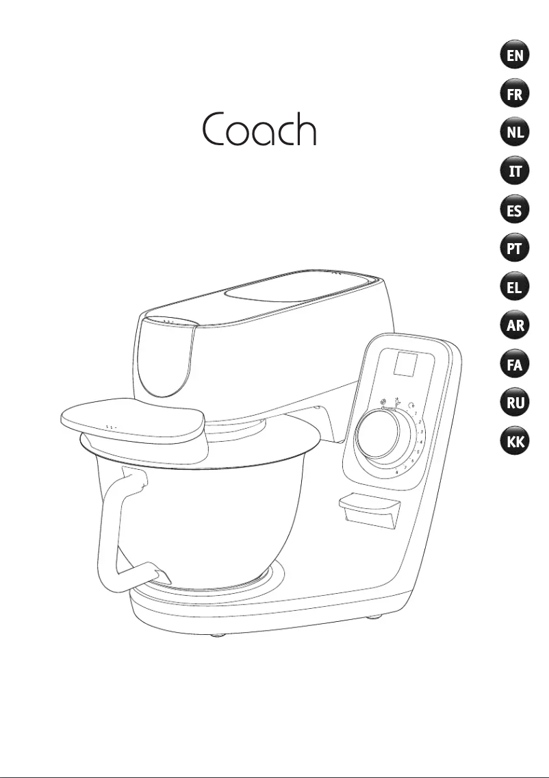 Page n°1 - Manuel utilisateur Moulinex Coach+ 2 YY5171FG