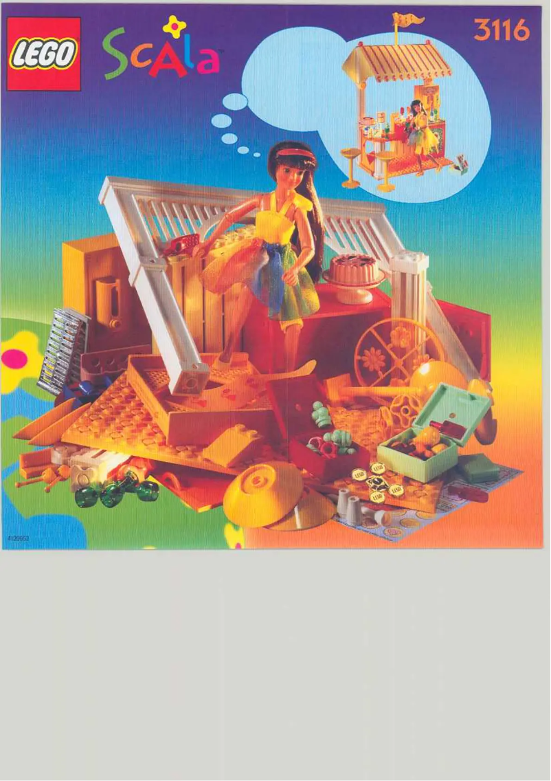 Page 1 de la notice Manuel utilisateur Lego SCALA COOL ICECREAM CAFE