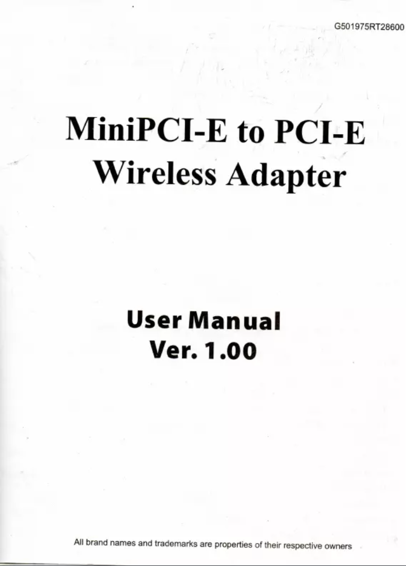 Page 1 de la notice Manuel utilisateur Syba SY-PEX23059