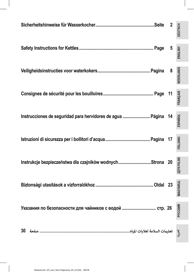 Page n°1 - Instructions / montage Bomann WK 6079 CB