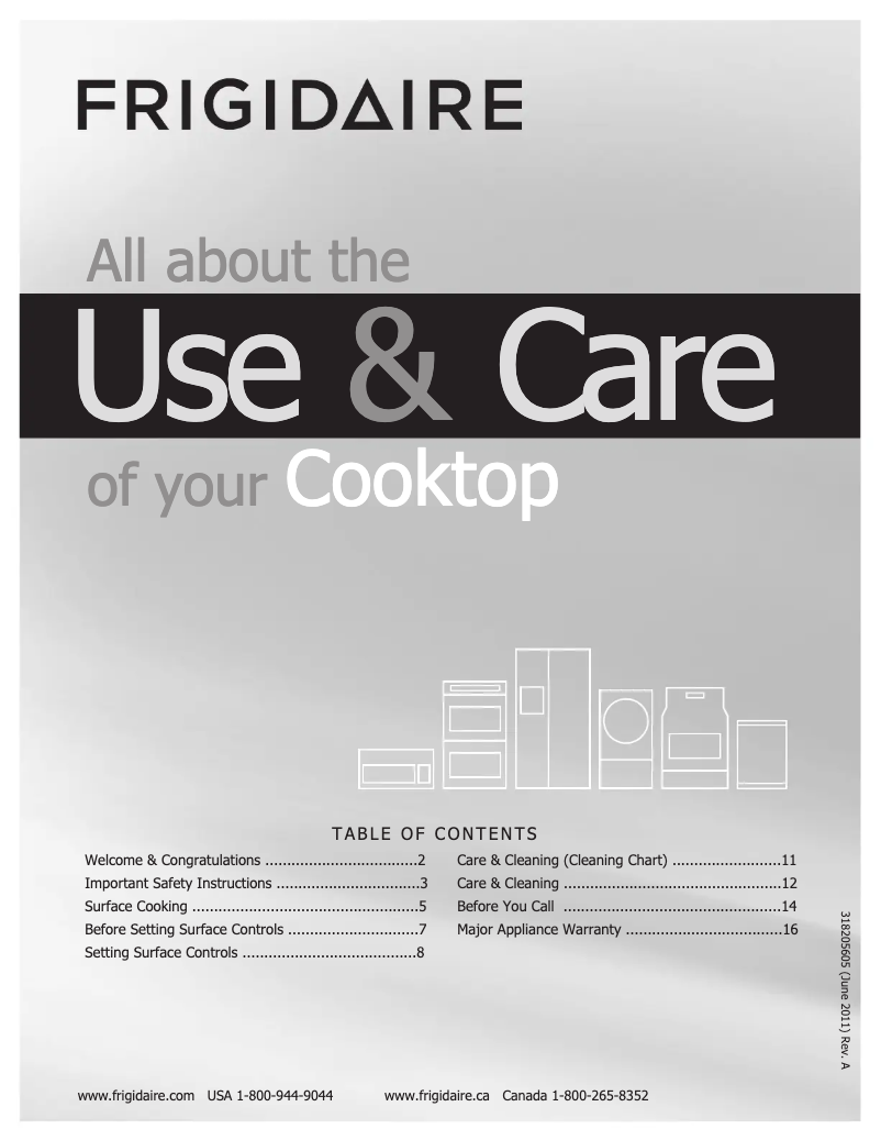 Page 1 de la notice Manuel utilisateur Frigidaire FFEC3024PS
