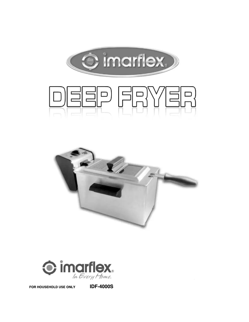 Image de la première page du manuel de l'appareil IDF-4000S