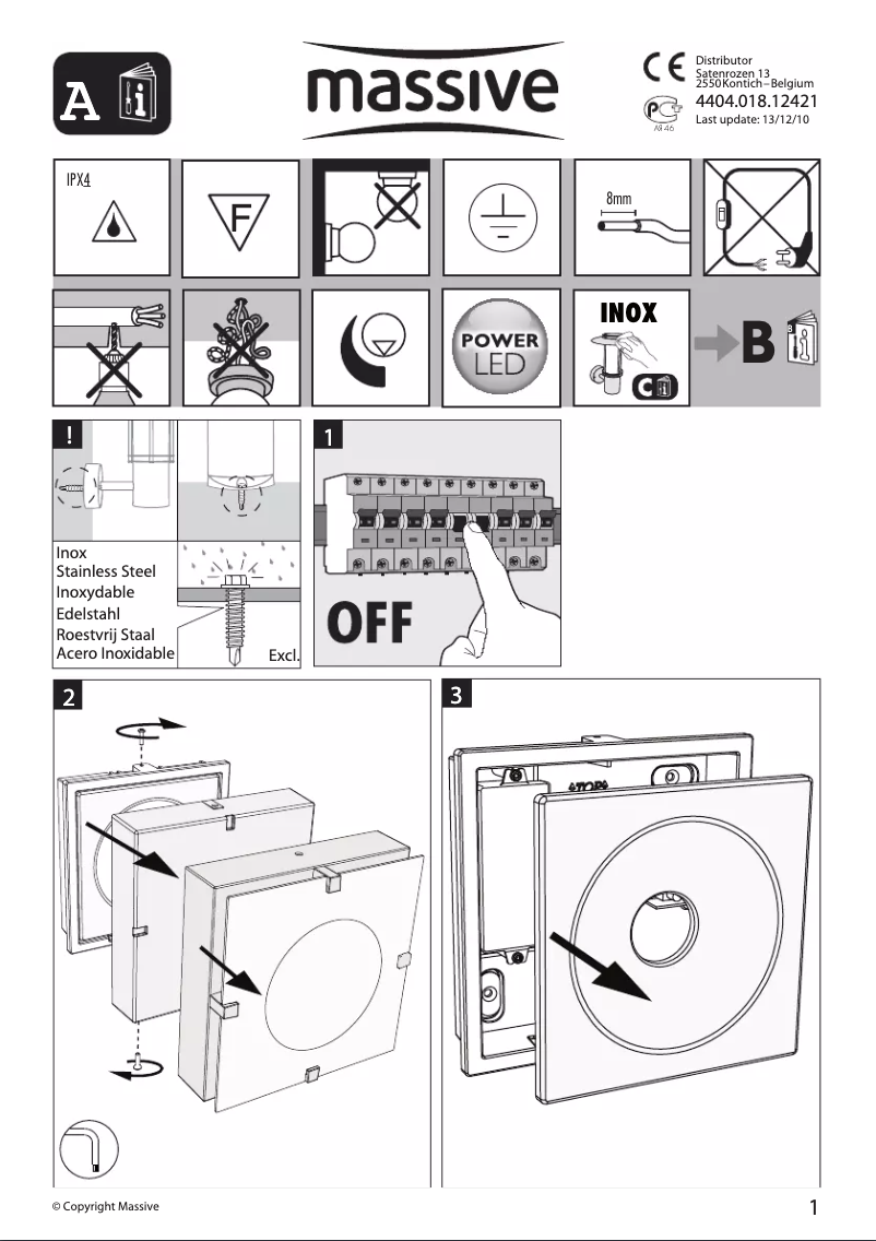 Image de la première page du manuel de l'appareil Slagelsee