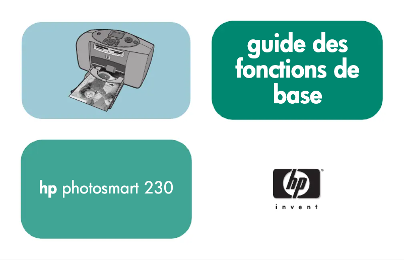 Image de la première page du manuel de l'appareil Photosmart 230
