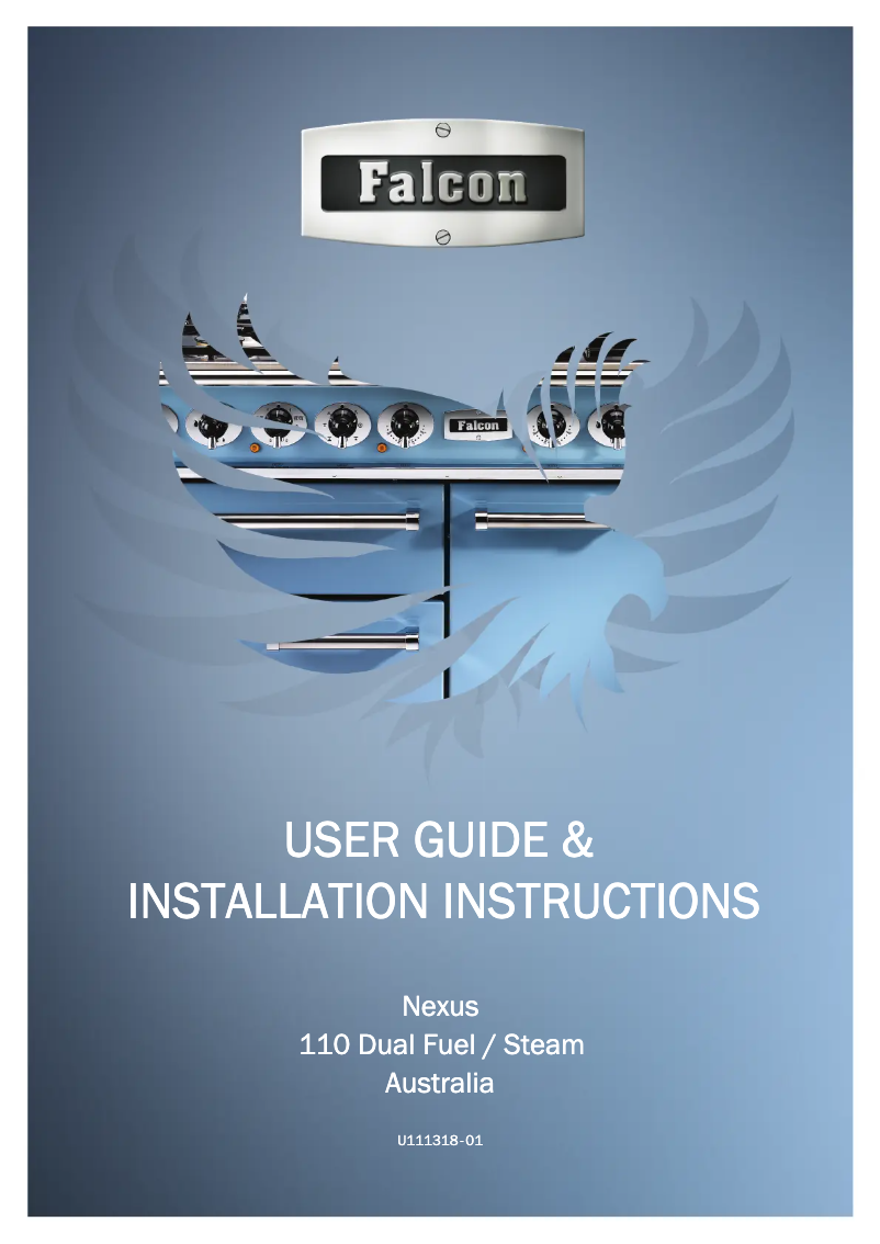 Page 1 de la notice Manuel utilisateur Falcon Nexus 110 Dual Fuel