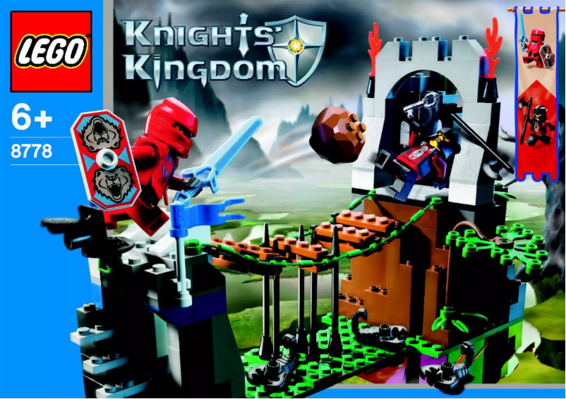 Page n°1 - Manuel utilisateur Lego Knights Kingdom 8778