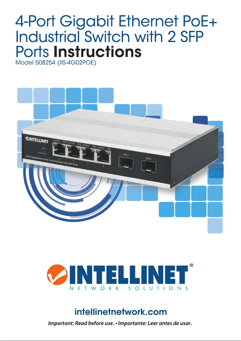 Página 1 del manual Manual de usuario Intellinet 508254