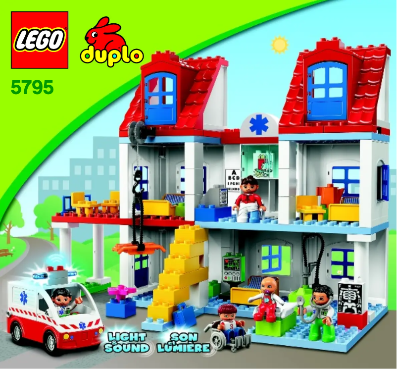 Page n°1 - Manuel utilisateur Lego Duplo 5795