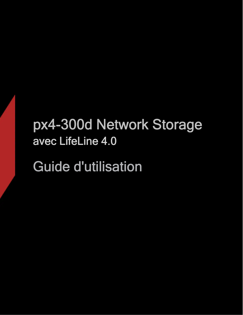 Image de la première page du manuel de l'appareil Px4-300d LifeLine 4.0