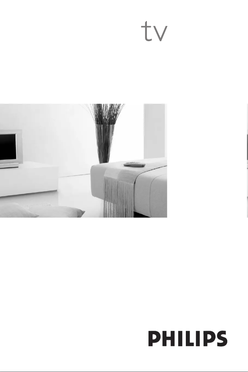 Page n°1 - Manuel utilisateur Philips 28PT7120
