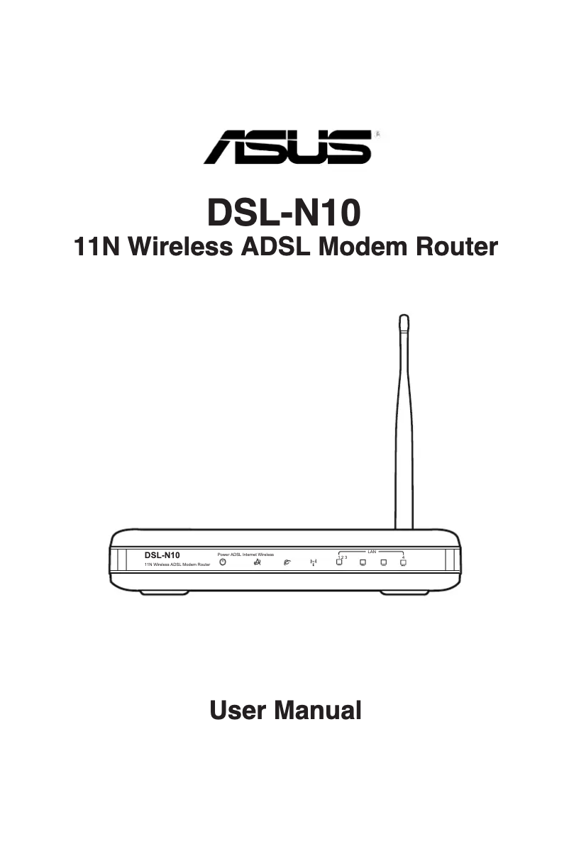 Page 1 de la notice Manuel utilisateur Asus USB-N10