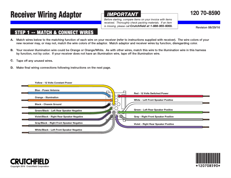 Page n°1 - Manuel utilisateur Metra 70-8590