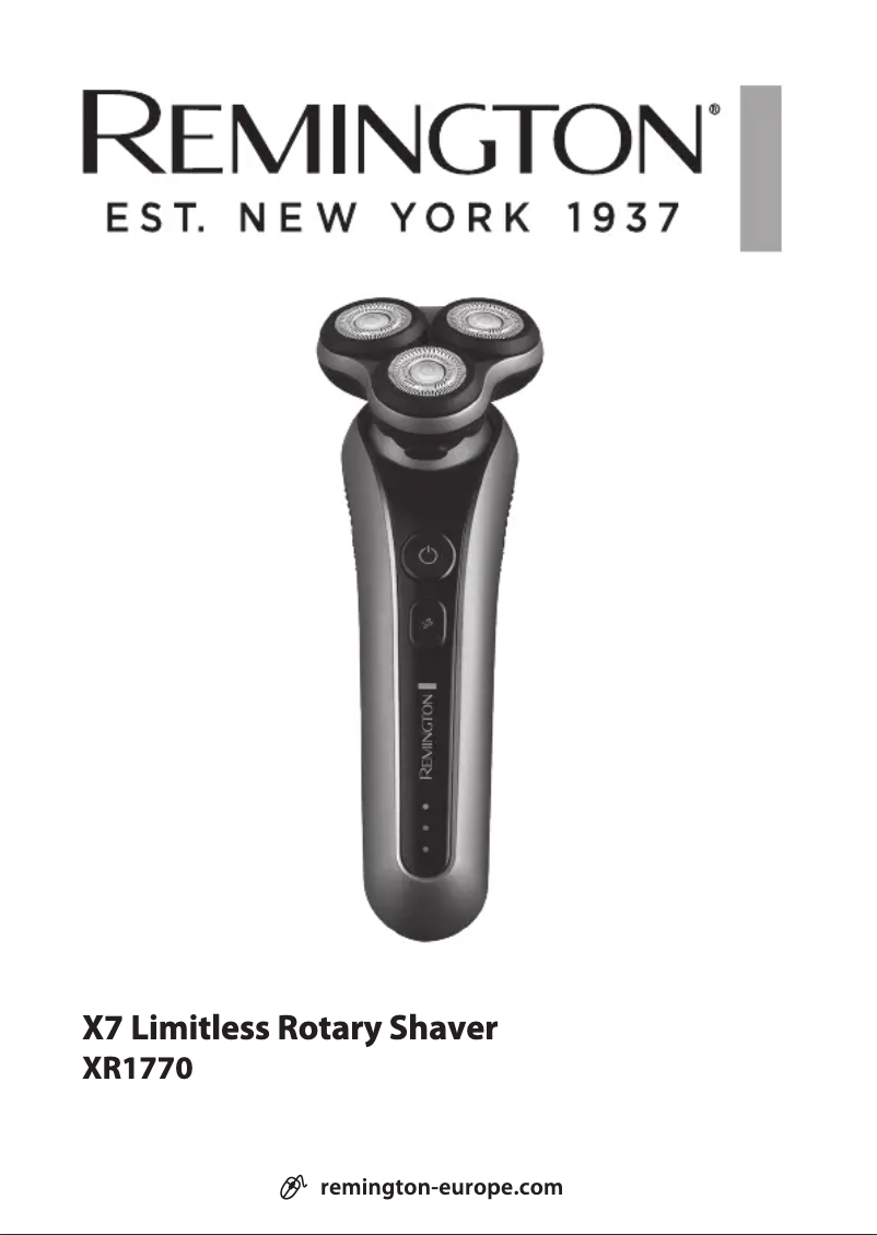 Image de la première page du manuel de l'appareil Limitless X7 XR1770