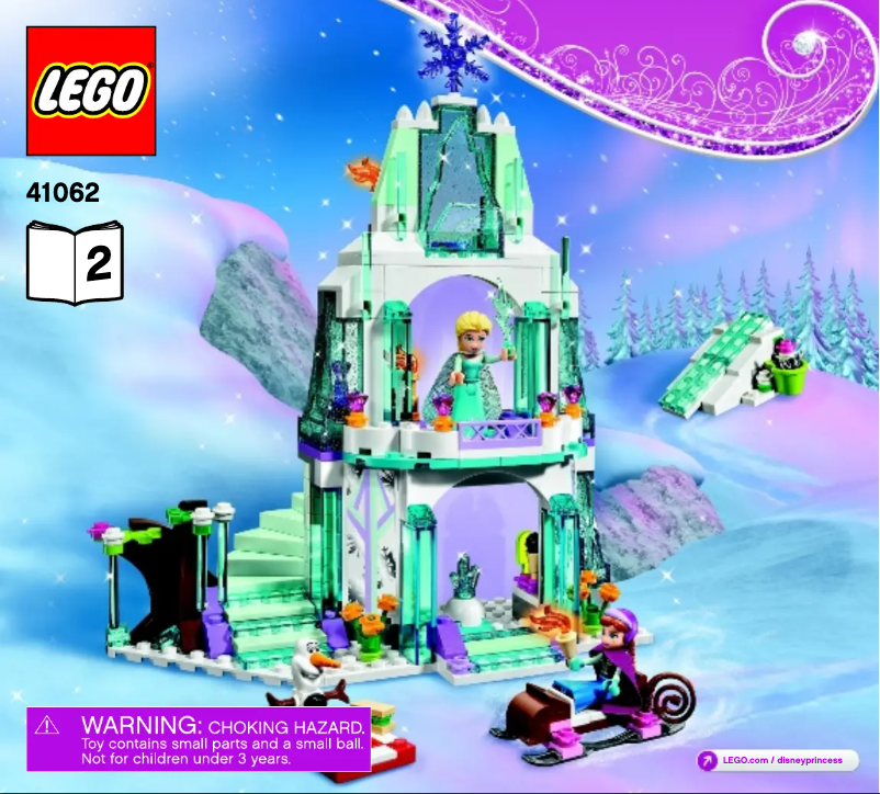 Page 1 de la notice Manuel utilisateur Lego Disney 41062
