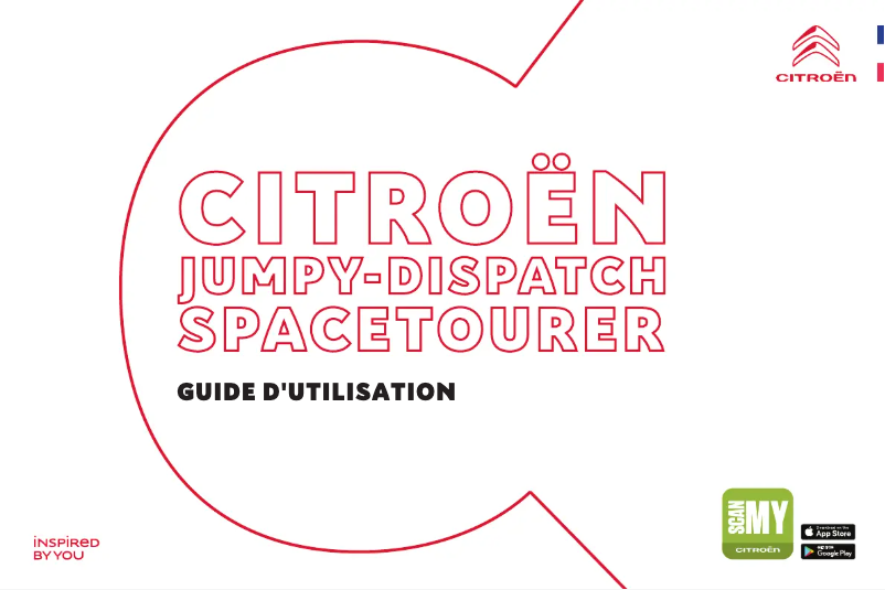 Page 1 de la notice Manuel utilisateur Citroën Dispatch (2021)