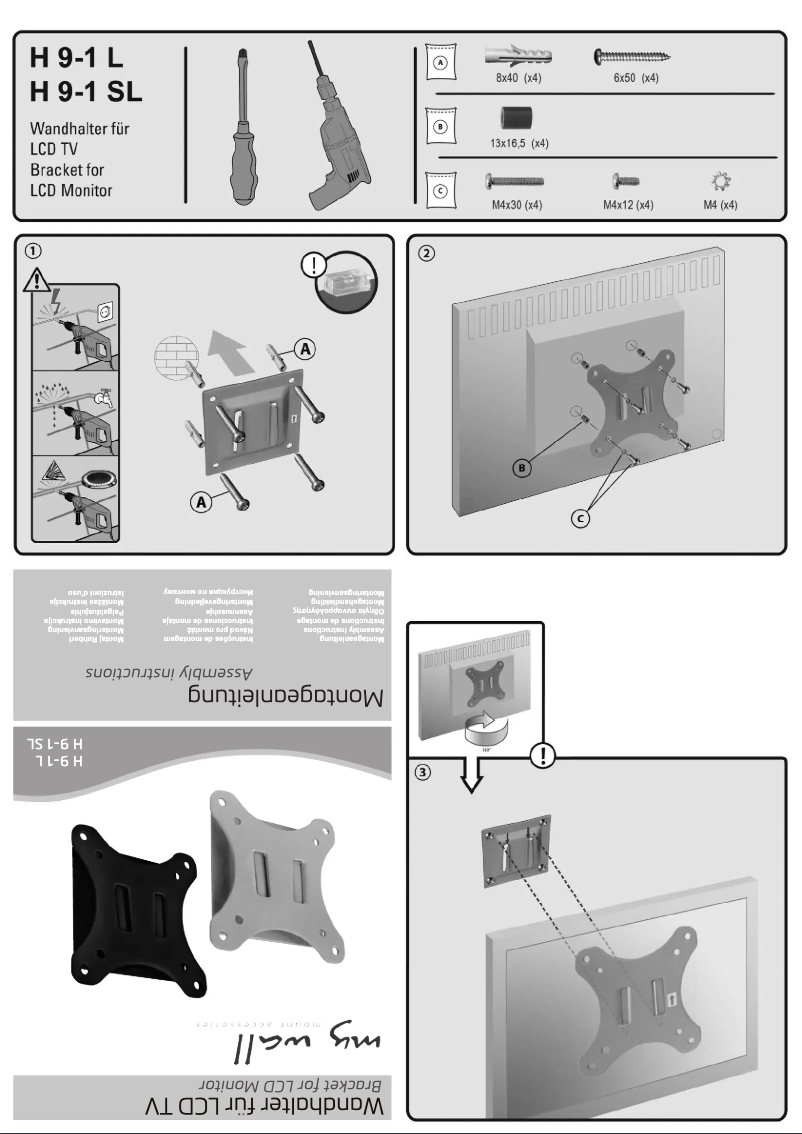 Image de la première page du manuel de l'appareil H 9-1 L