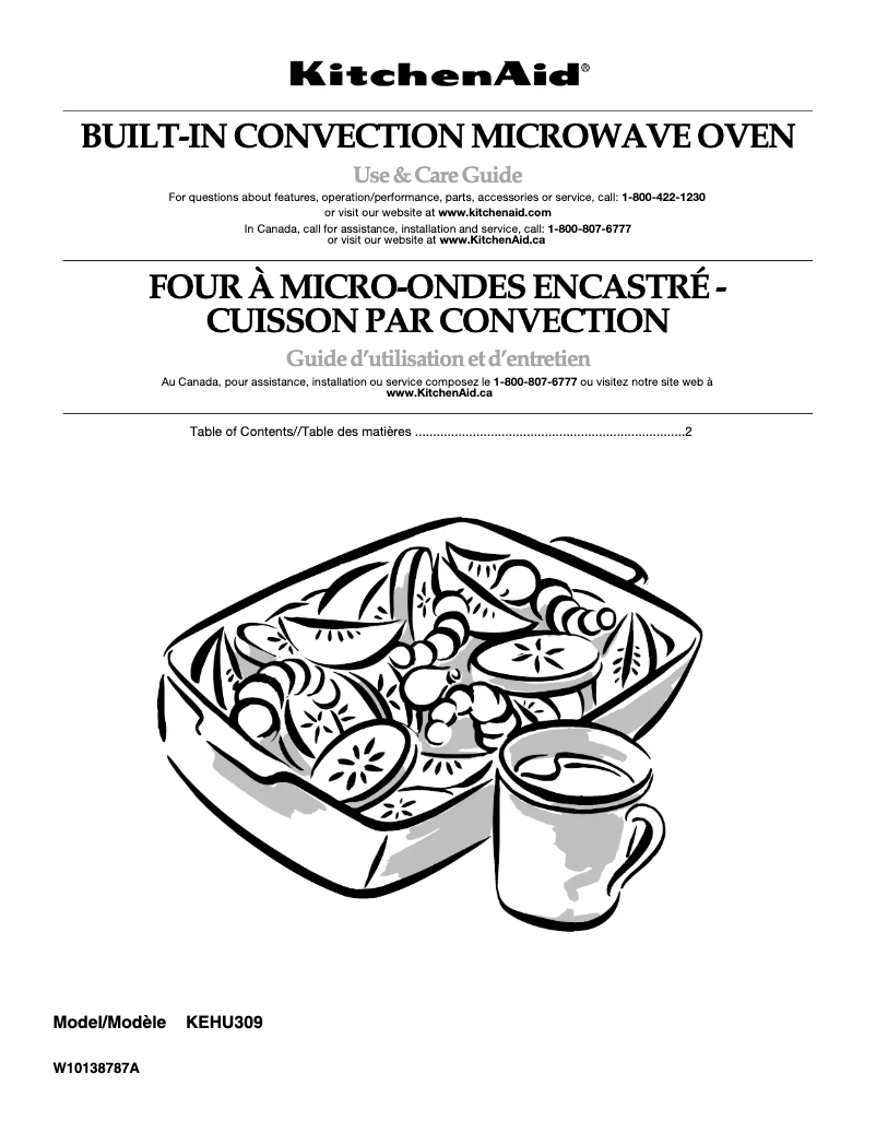 Image de la première page du manuel de l'appareil KEHU309SSS05