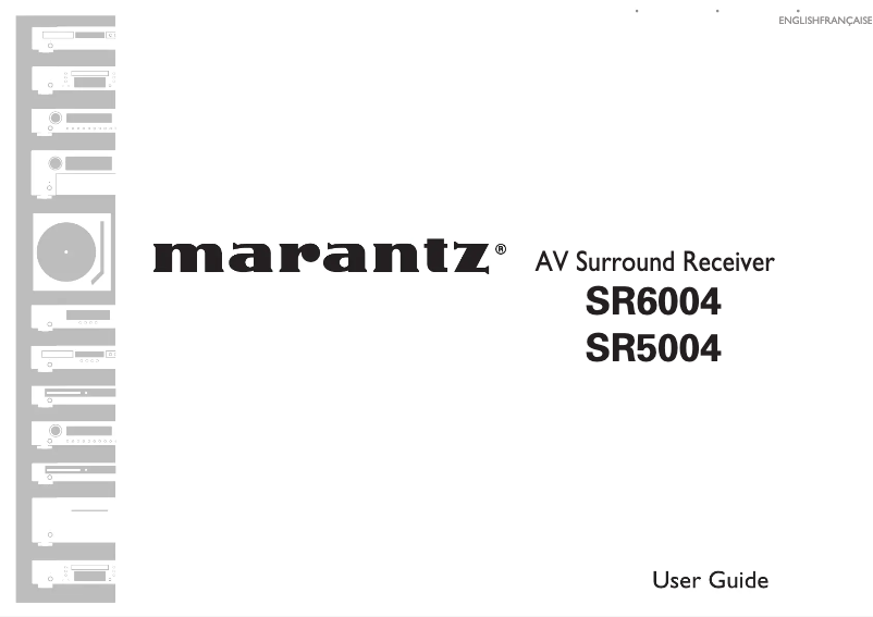 Página 1 del manual Manual de instrucciones Marantz SR5004