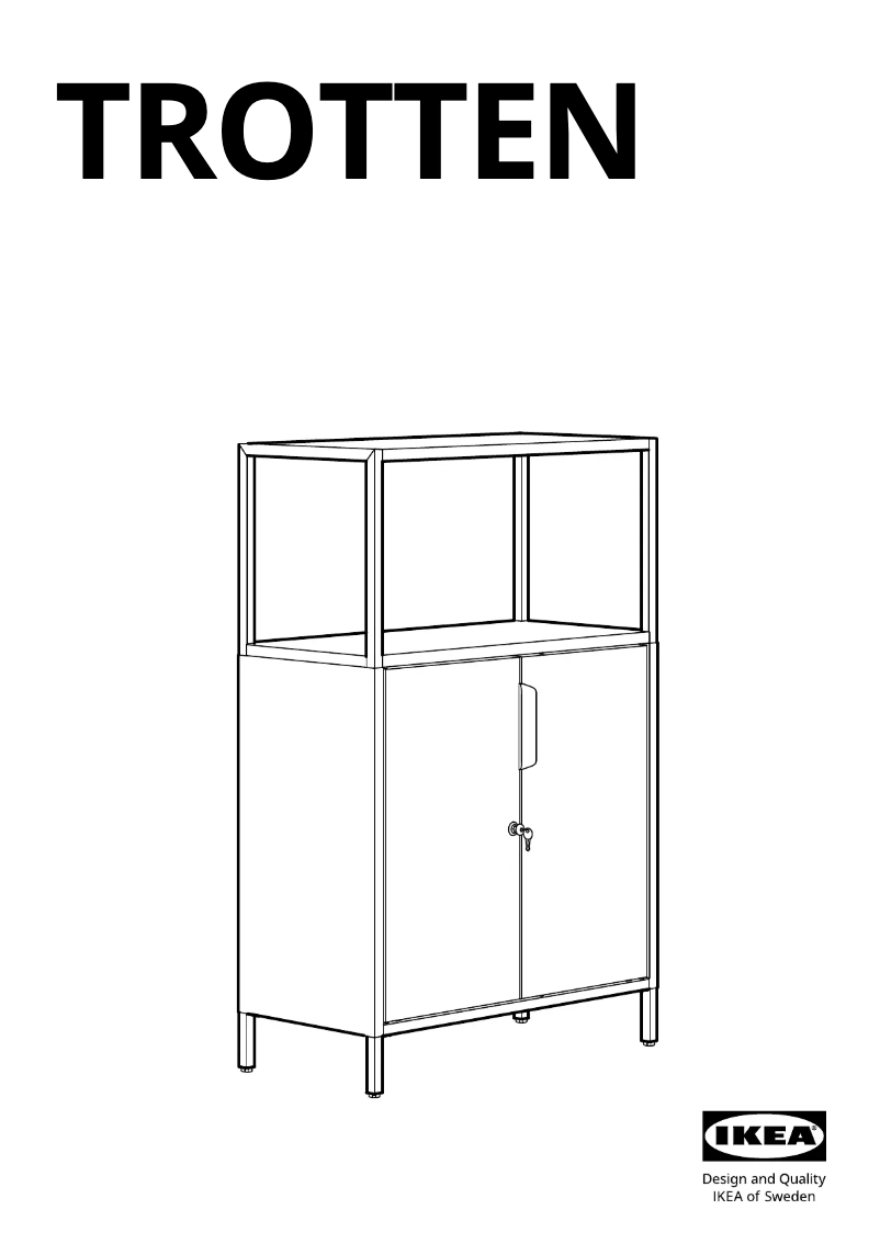 Imagen de la primera página del manual del dispositivo TROTTEN 304.747.71