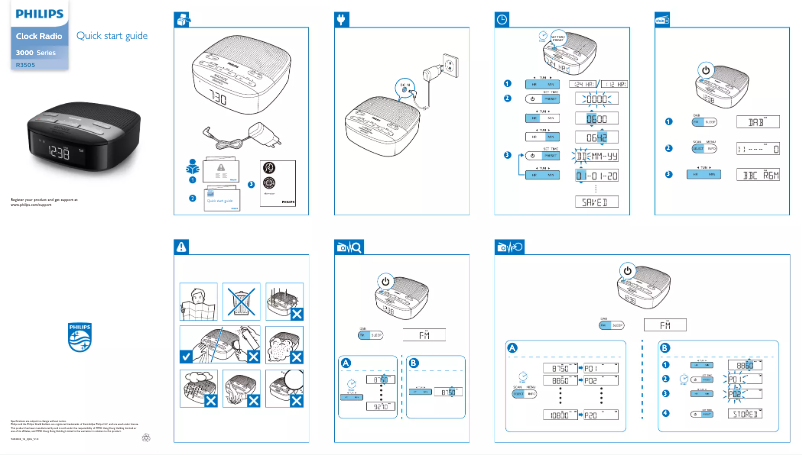 Image de la première page du manuel de l'appareil TAR3505