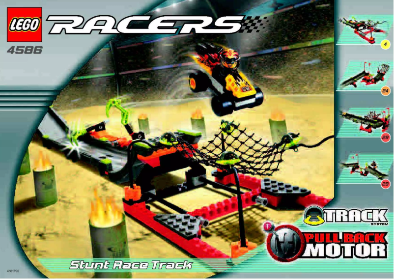 Page n°1 - Manuel utilisateur Lego Racers 4586