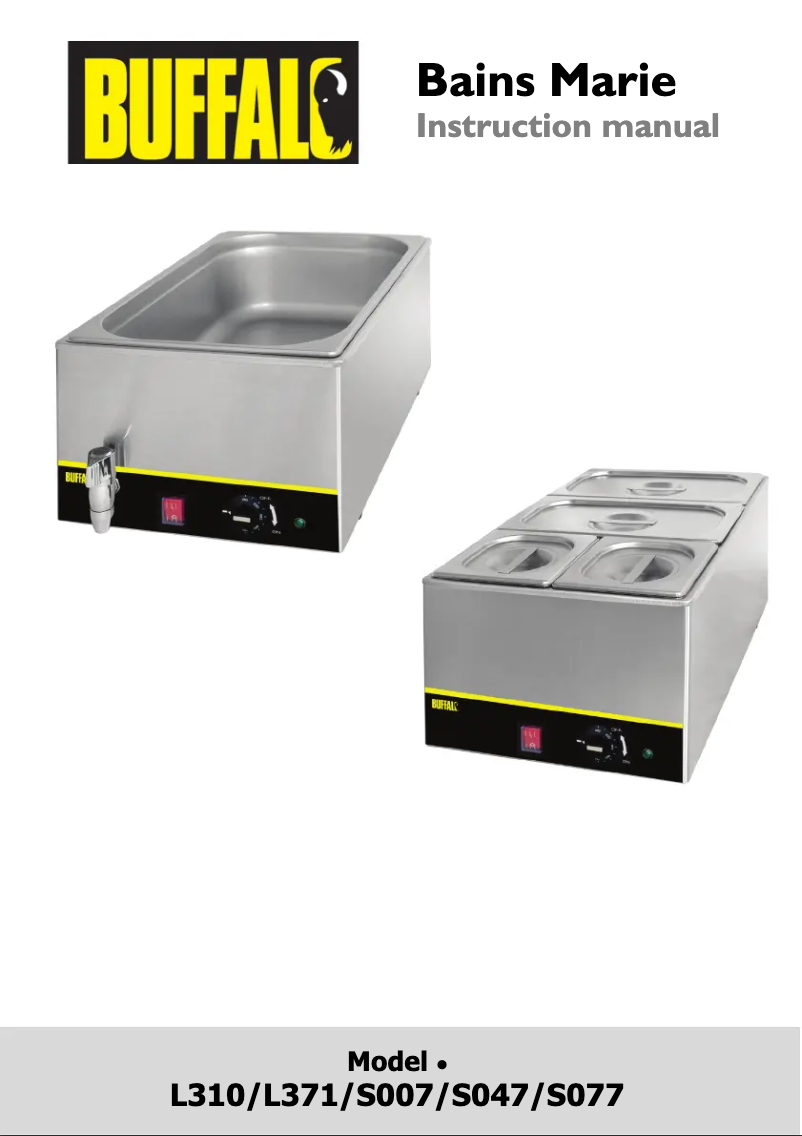 Page n°1 - Manuel utilisateur Buffalo L310