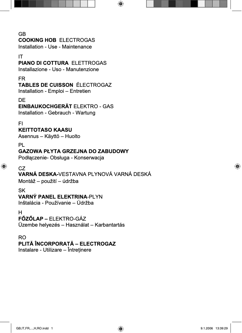 Image de la première page du manuel de l'appareil GMS 2700 P2