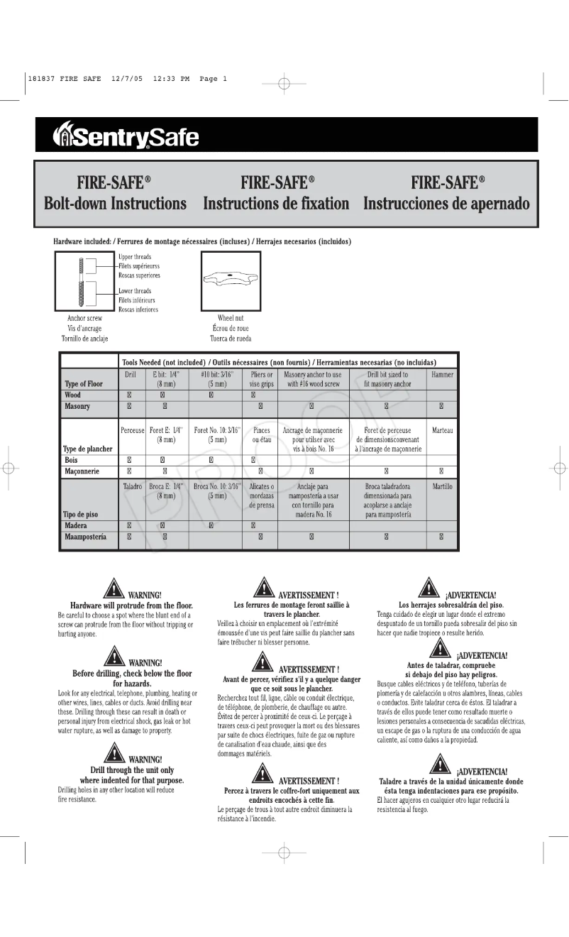 Imagen de la primera página del manual del dispositivo LFHW40102