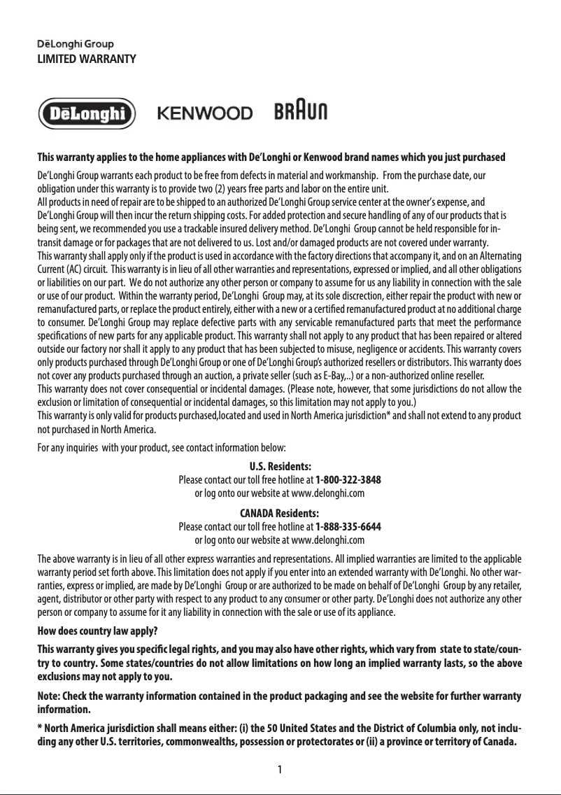 Image de la première page du manuel de l'appareil Dinamica ECAM35020B