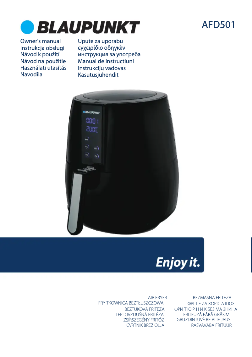 Page 1 de la notice Manuel utilisateur Blaupunkt AFD501