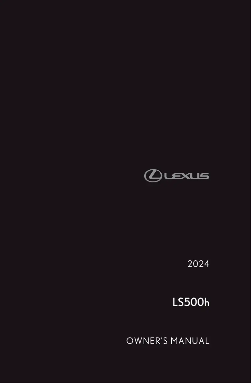 Image de la première page du manuel de l'appareil LS 500 (2024)