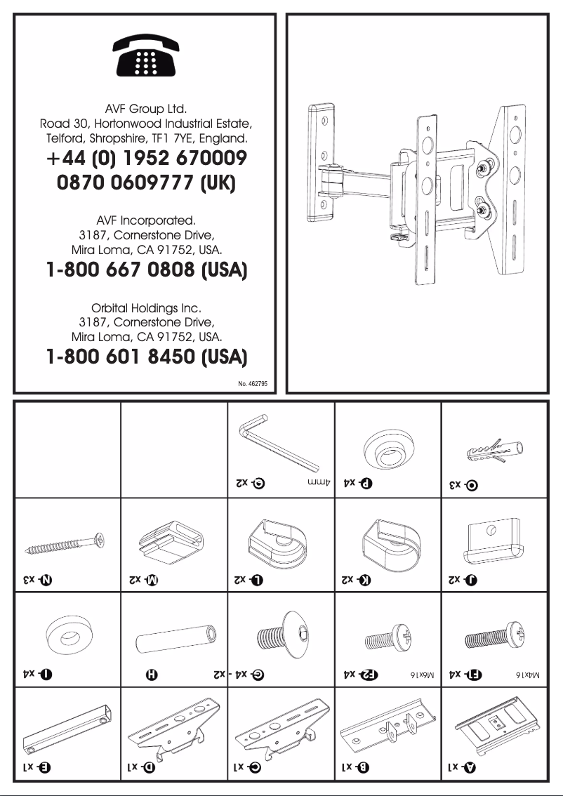 Page 1 de la notice Manuel utilisateur AVF EL203B