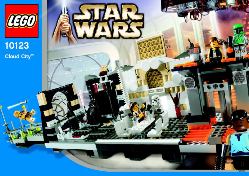 Page 1 de la notice Manuel utilisateur Lego Cloud City (TM)