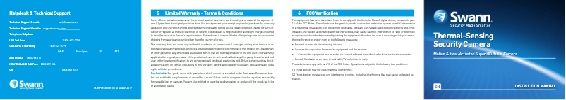 Image de la première page du manuel de l'appareil SWPRO-3MPMSBPK2