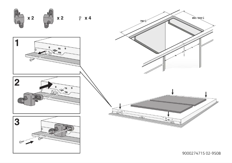 Page n°1 - Guide d'installation Neff T68TL6UN2
