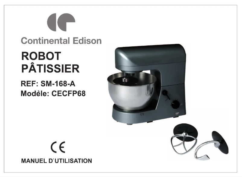 First page image of the manual for CECFP68