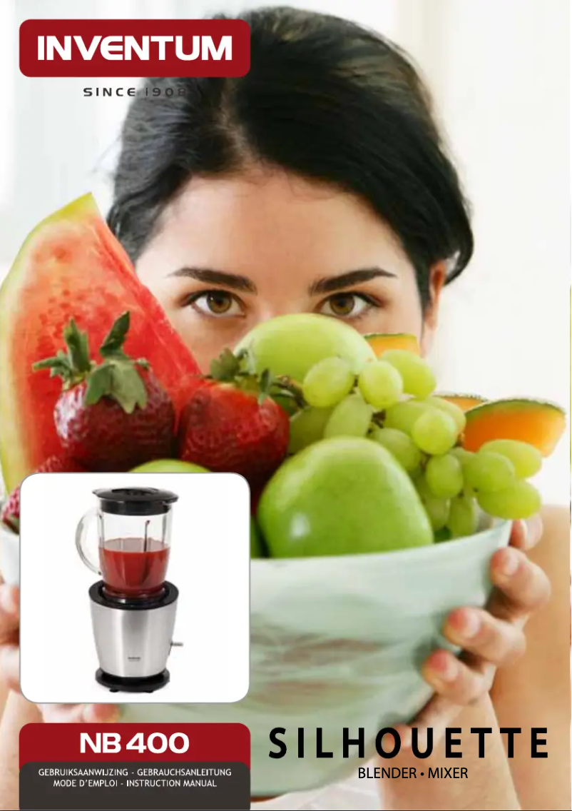 Image de la première page du manuel de l'appareil NB400